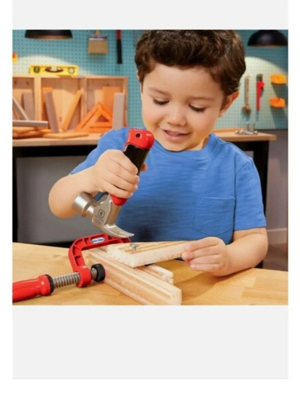 NEW Little Tikes Creative Construction Master Carpenter Set 114 Accessories gift